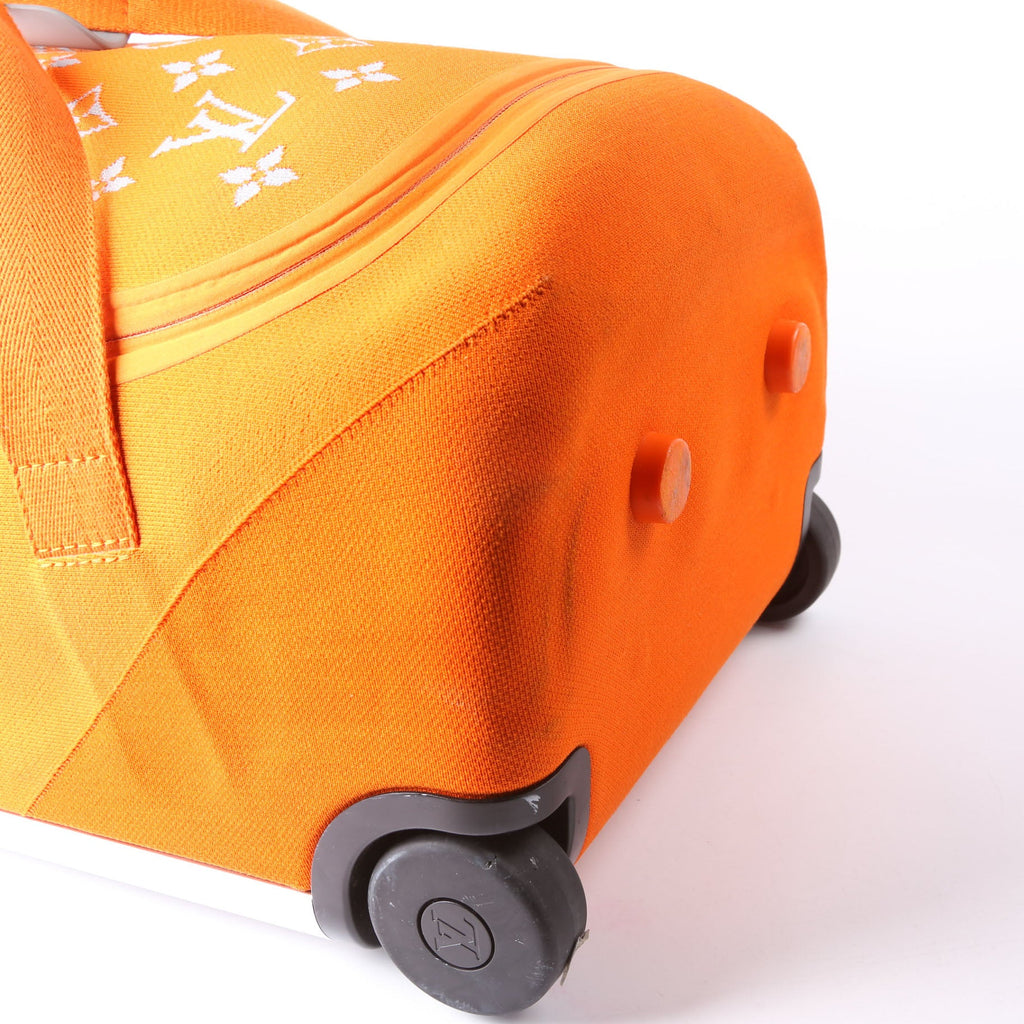 Horizon 55 Soft Duffle Knit Monogram Orange