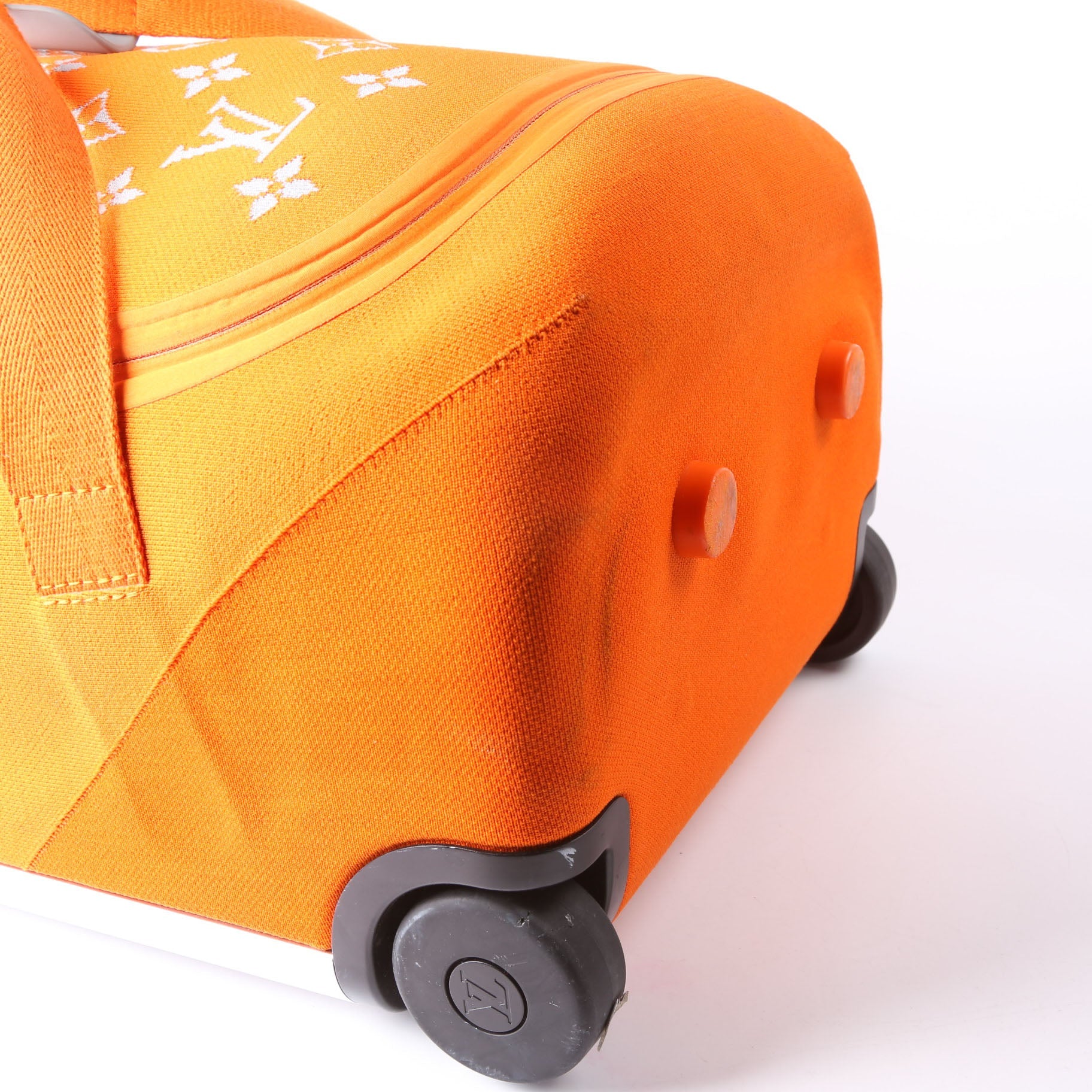 Horizon 55 Soft Duffle Knit Monogram Orange