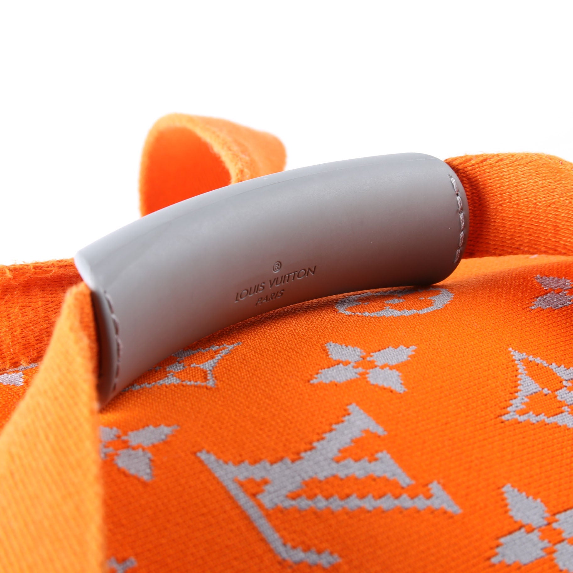 Horizon 55 Soft Duffle Knit Monogram Orange