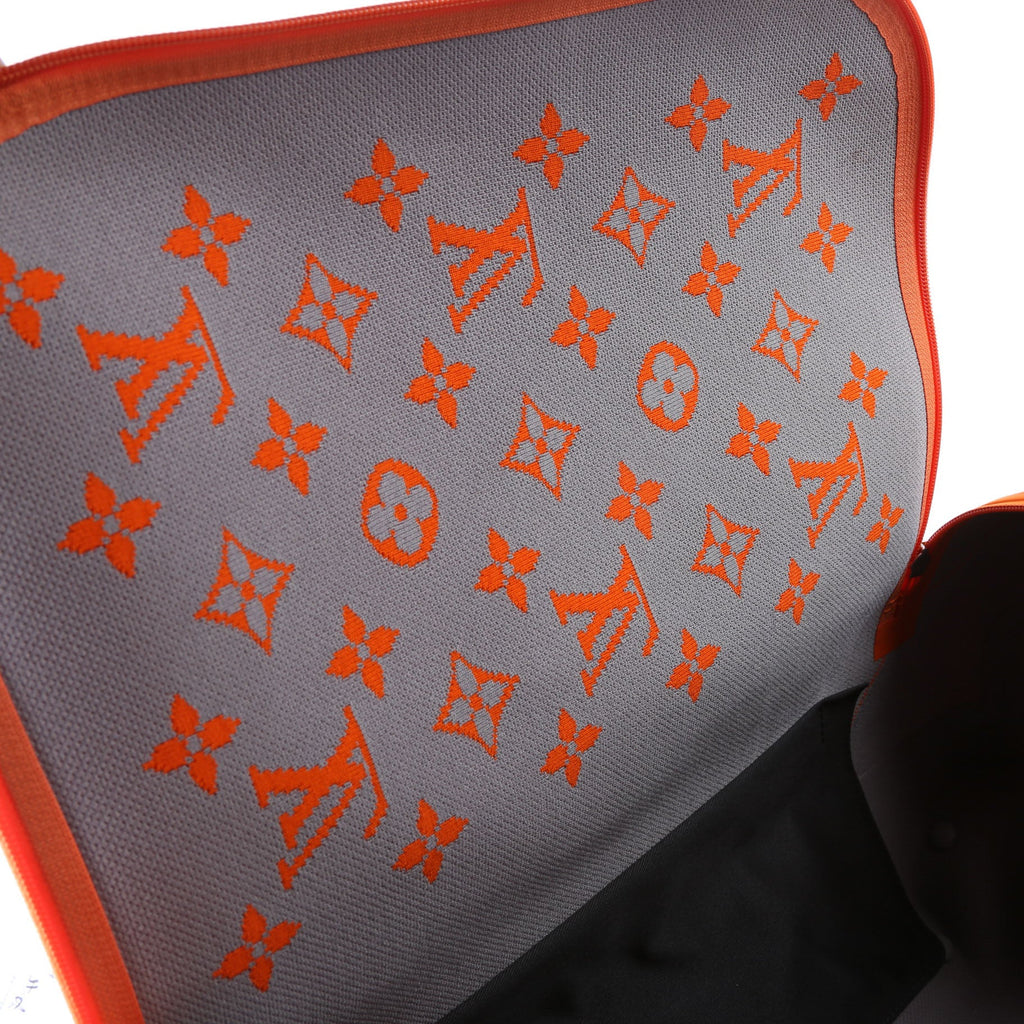 Horizon 55 Soft Duffle Knit Monogram Orange