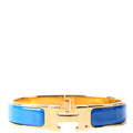 Clic Clac Narrow PM Bracelet Gold/Blue