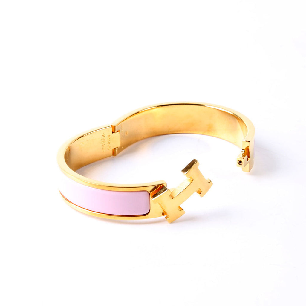 Clic Cac Narrow PM Bracelet Gold/Pink