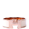 Clic Clac Wide PM Bracelet Gold/Cream