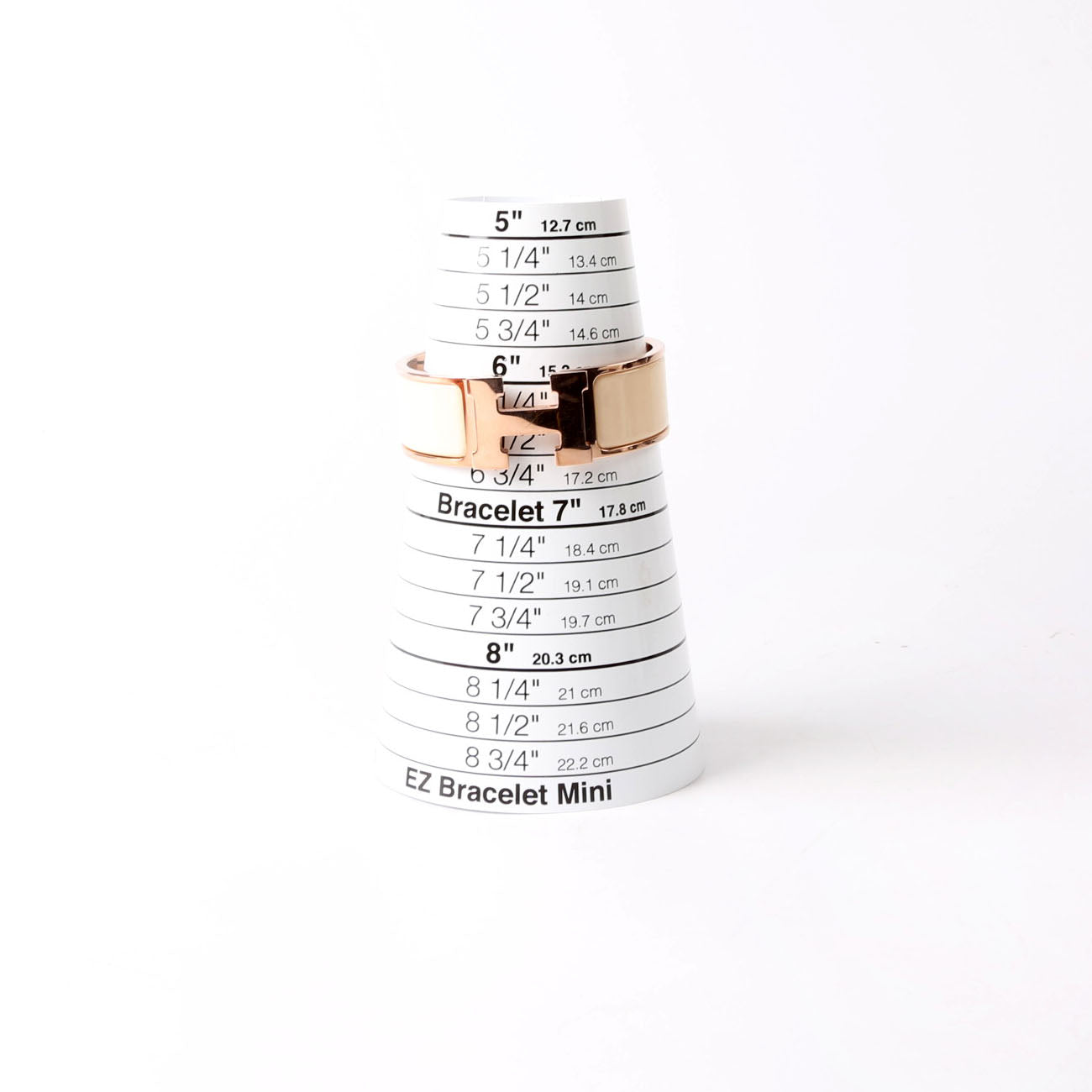 Clic Clac Wide PM Bracelet Gold/Cream