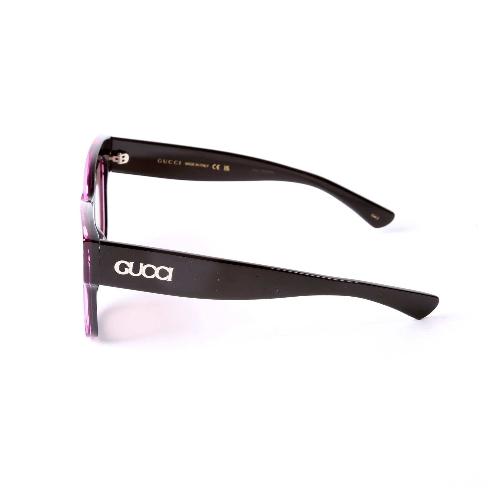 Gucci GG1789S Butterfly Sunglasses Black/Purple