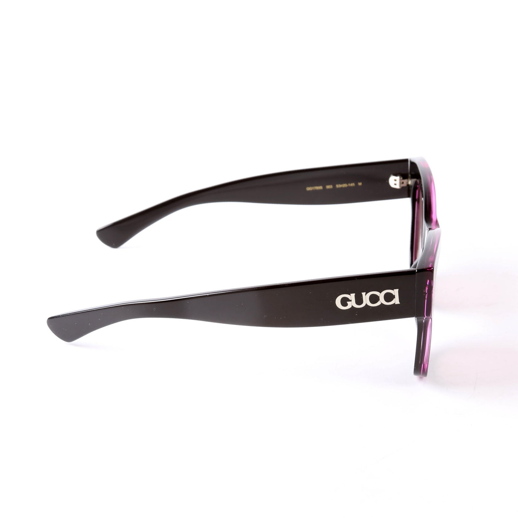 Gucci GG1789S Butterfly Sunglasses Black/Purple