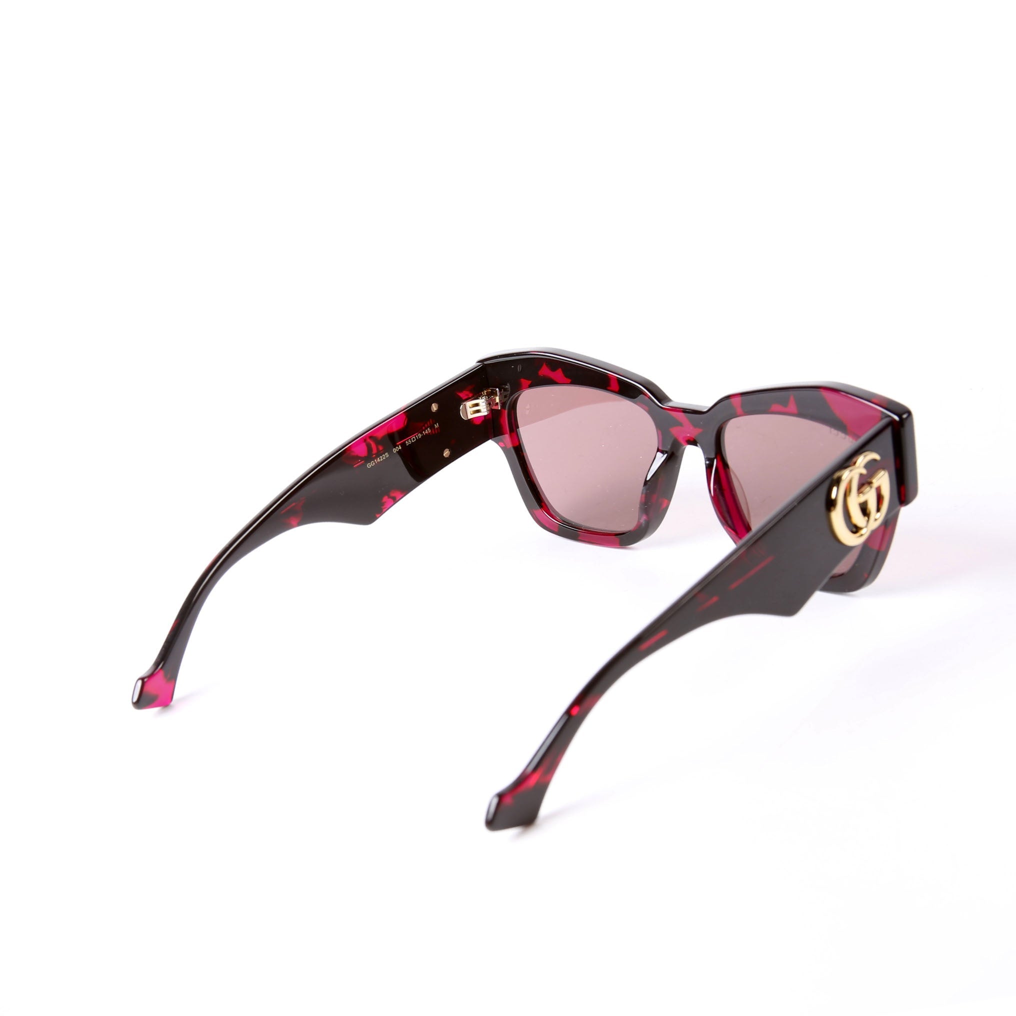Gucci GG1422S Cat Eye Sunglasses Black/Pink