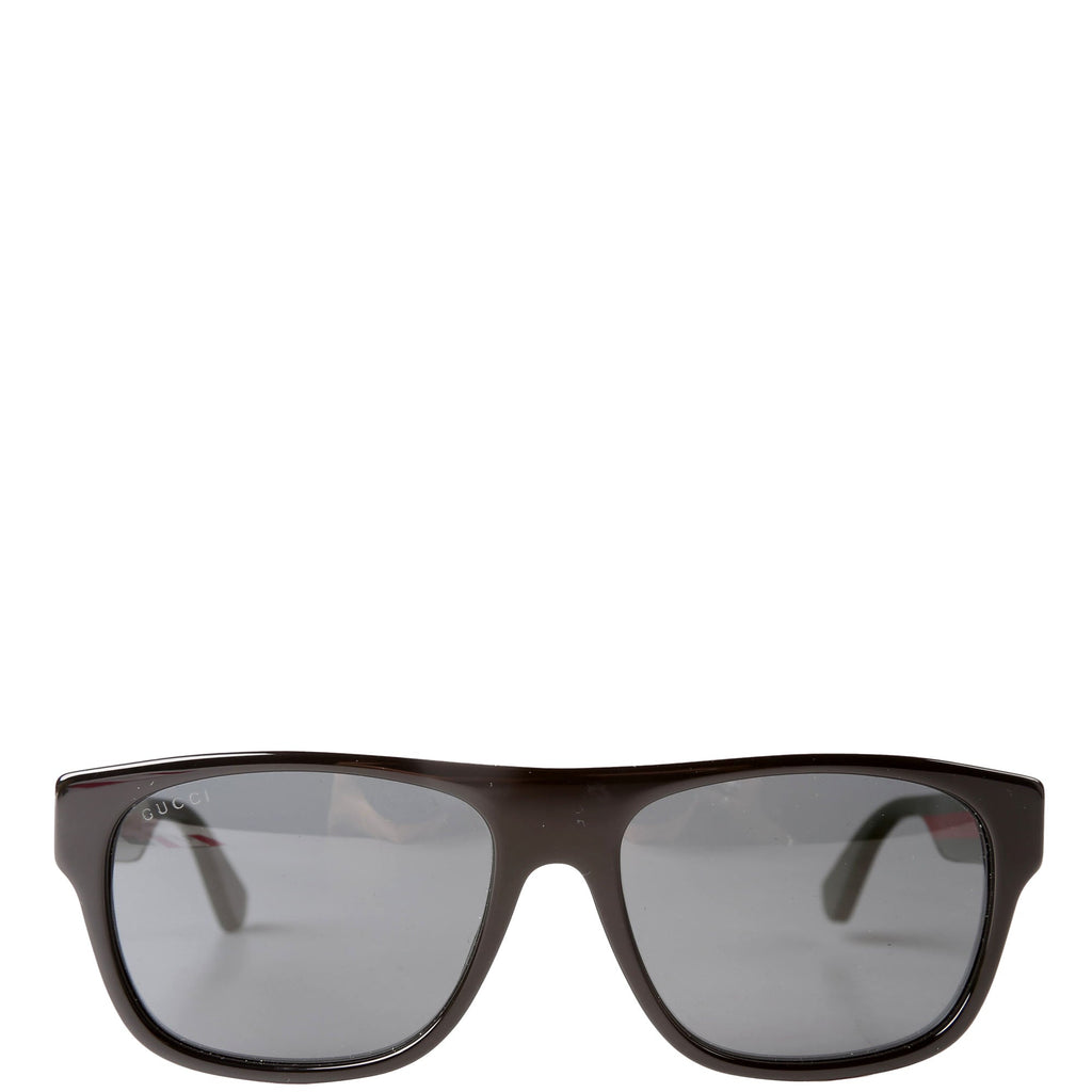 Gucci GG0341S Acetate Sunglasses Black/Multicolor