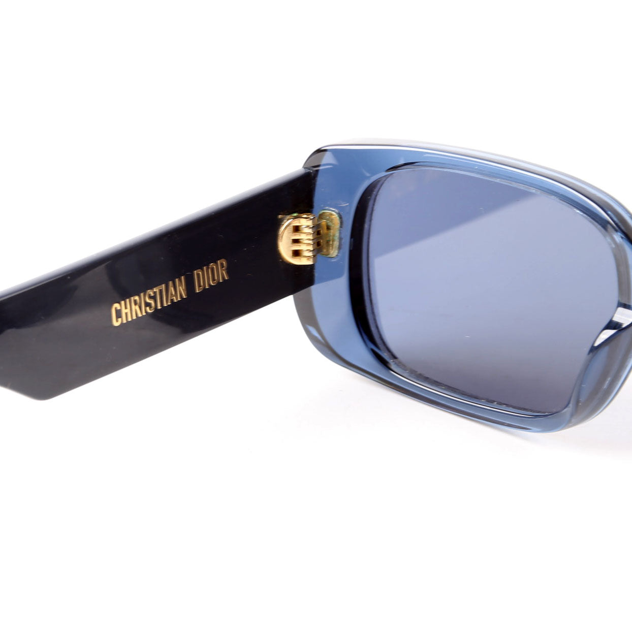 Dior Wildior S2U Rectangle Sunglasses Blue