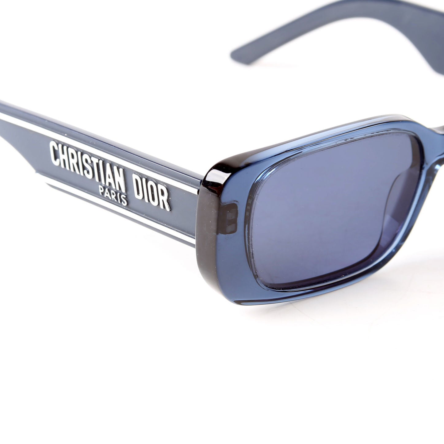 Dior Wildior S2U Rectangle Sunglasses Blue