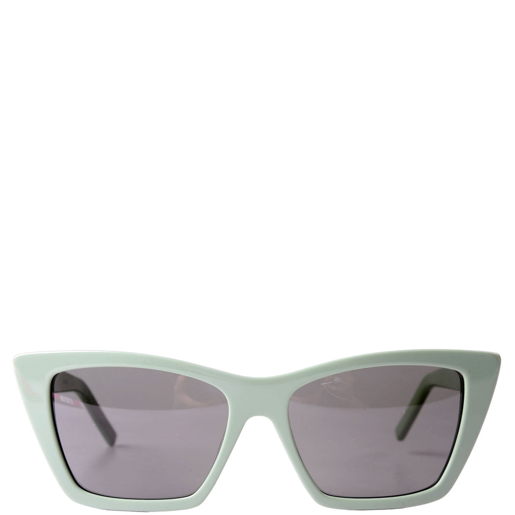 SAINT LAURENT SL276 Mica Cat Eye Sunglasses Green