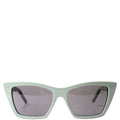 SAINT LAURENT SL276 Mica Cat Eye Sunglasses Green