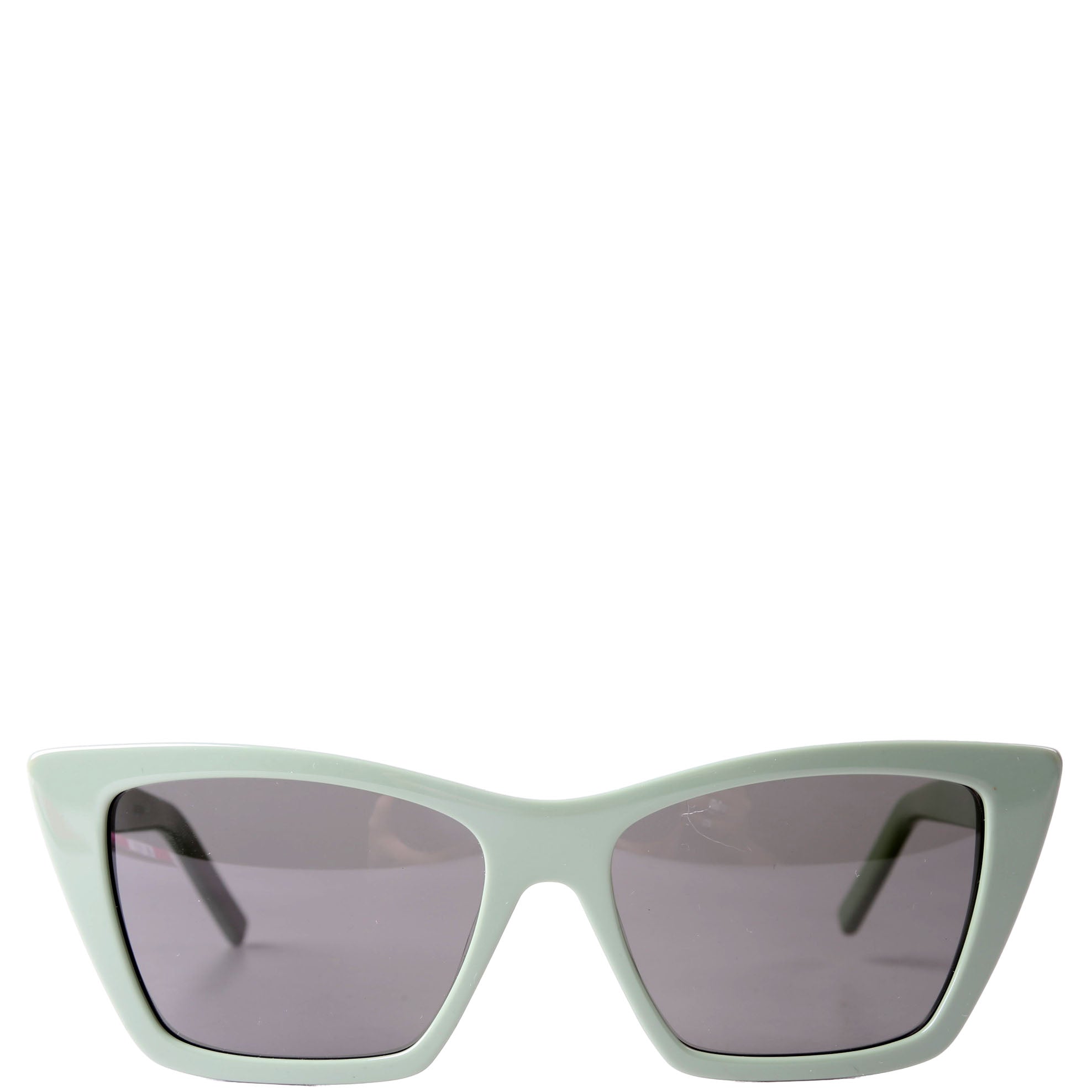 SAINT LAURENT SL276 Mica Cat Eye Sunglasses Green
