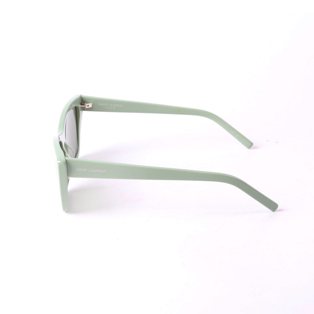 SAINT LAURENT SL276 Mica Cat Eye Sunglasses Green