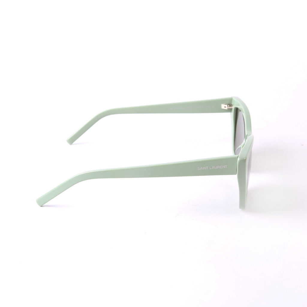SAINT LAURENT SL276 Mica Cat Eye Sunglasses Green