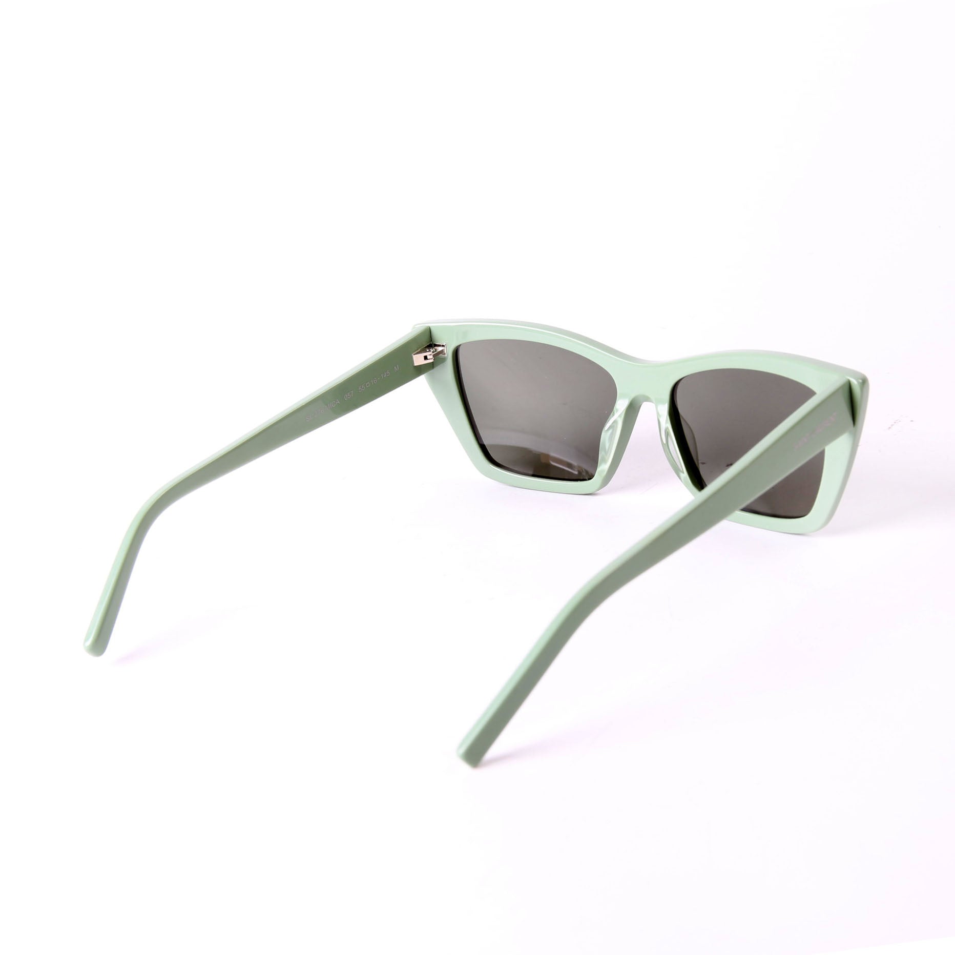 SAINT LAURENT SL276 Mica Cat Eye Sunglasses Green