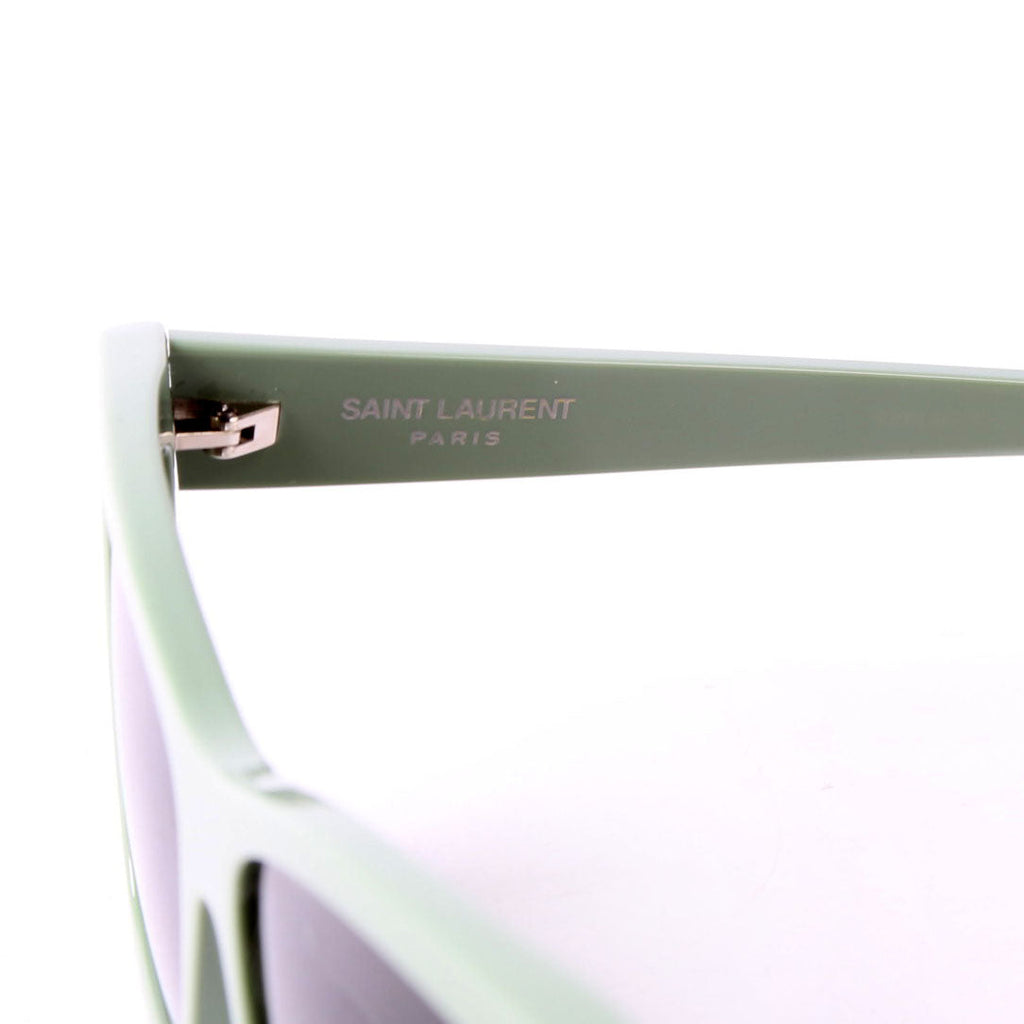 SAINT LAURENT SL276 Mica Cat Eye Sunglasses Green