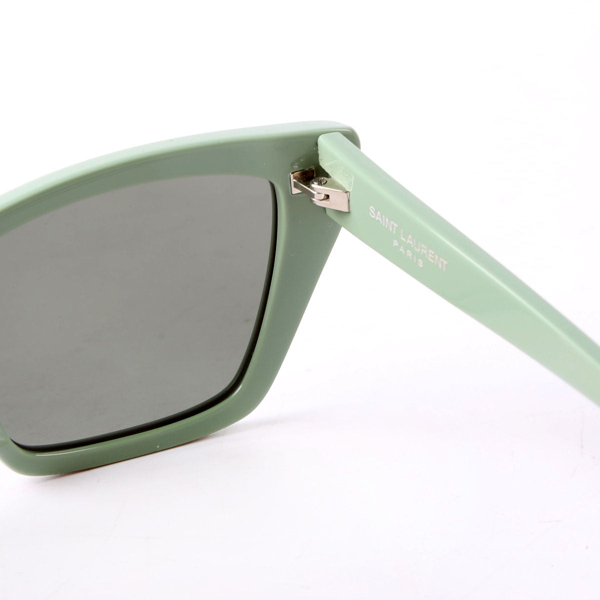 SAINT LAURENT SL276 Mica Cat Eye Sunglasses Green