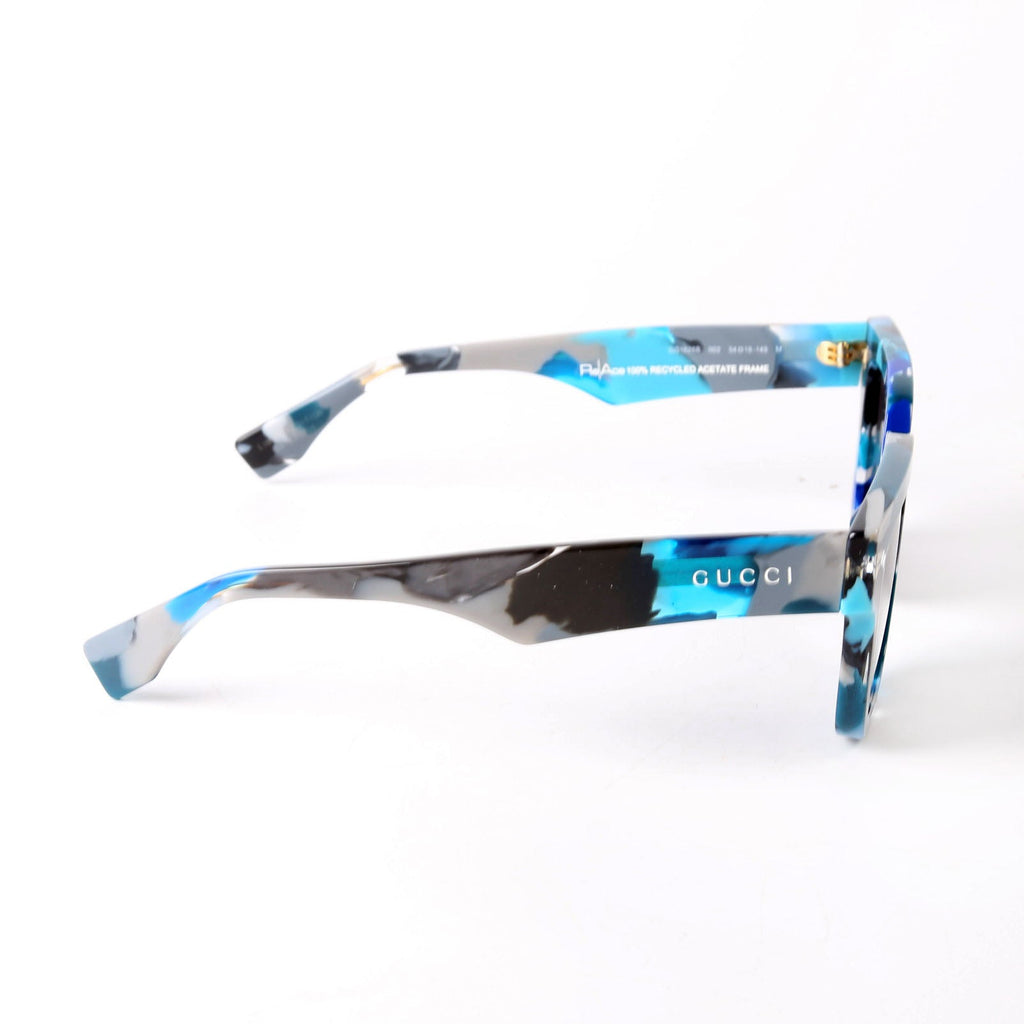 Gucci GG1626S Square Sunglasses Blue