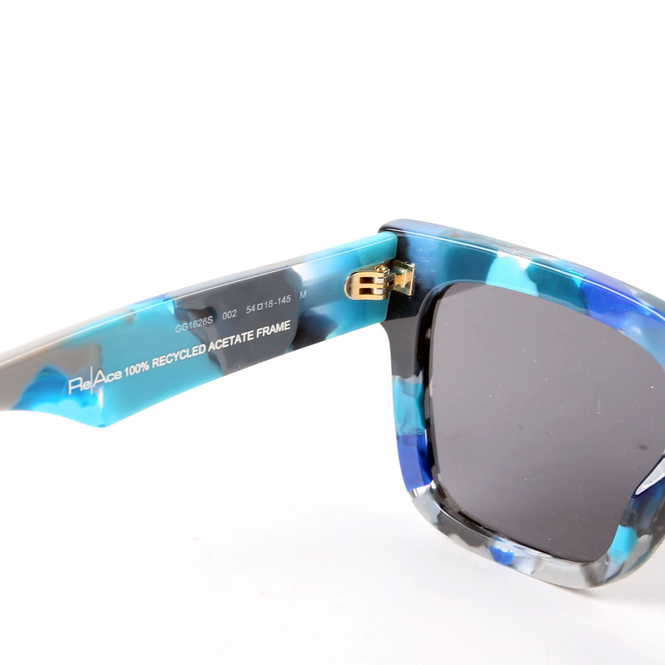 Gucci GG1626S Square Sunglasses Blue