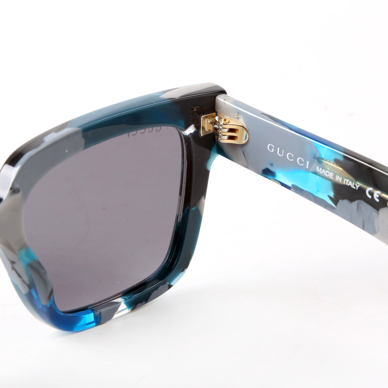 Gucci GG1626S Square Sunglasses Blue