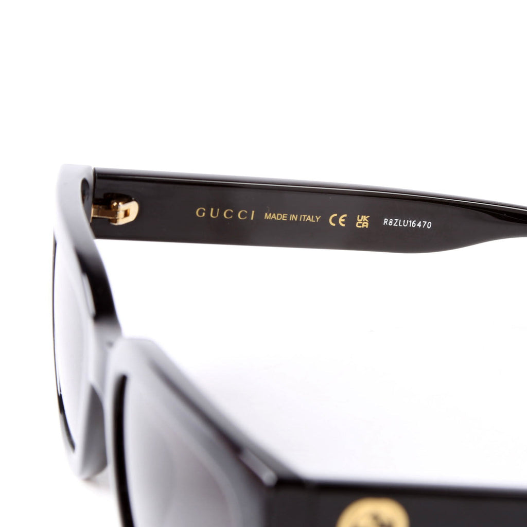 Gucci GG1578S Cat Eye Sunglasses Black