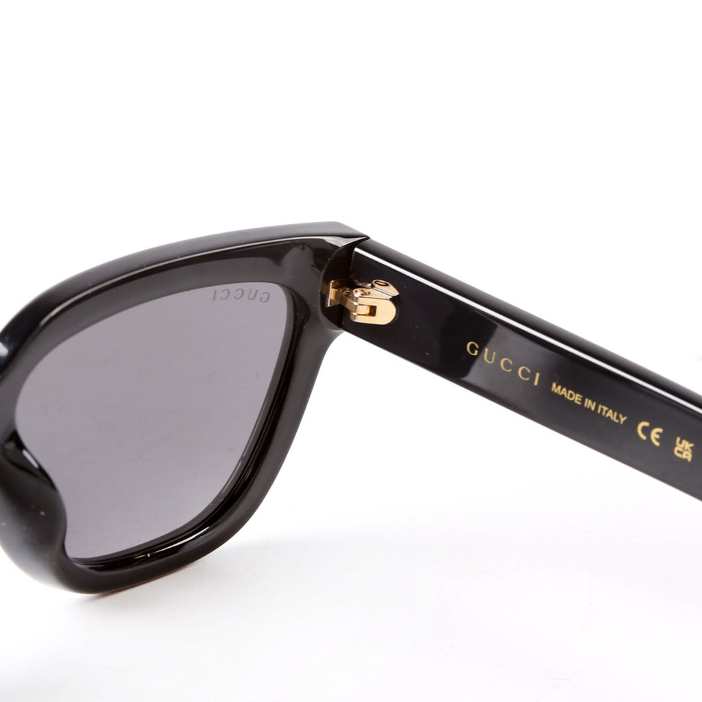Gucci GG1578S Cat Eye Sunglasses Black