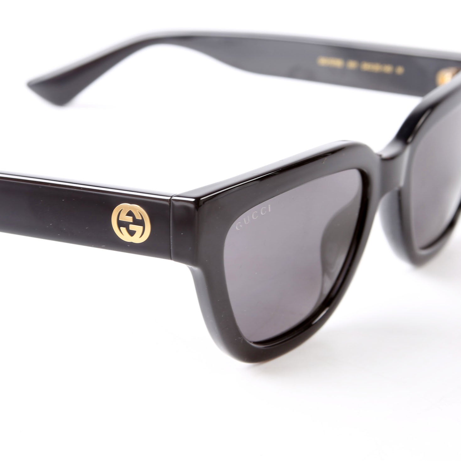 Gucci GG1578S Cat Eye Sunglasses Black