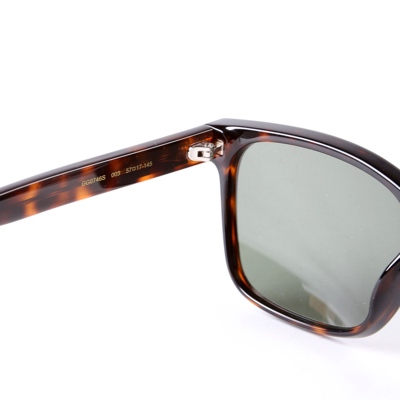 Gucci GG0746S Square Sunglasses Brown