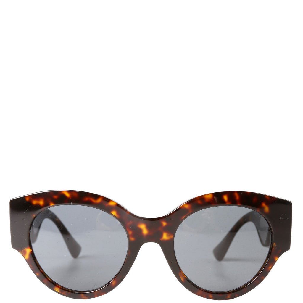 MOD4438-B Medusa Cat Eye Sunglasses Brown/Gold
