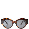 MOD4438-B Medusa Cat Eye Sunglasses Brown/Gold