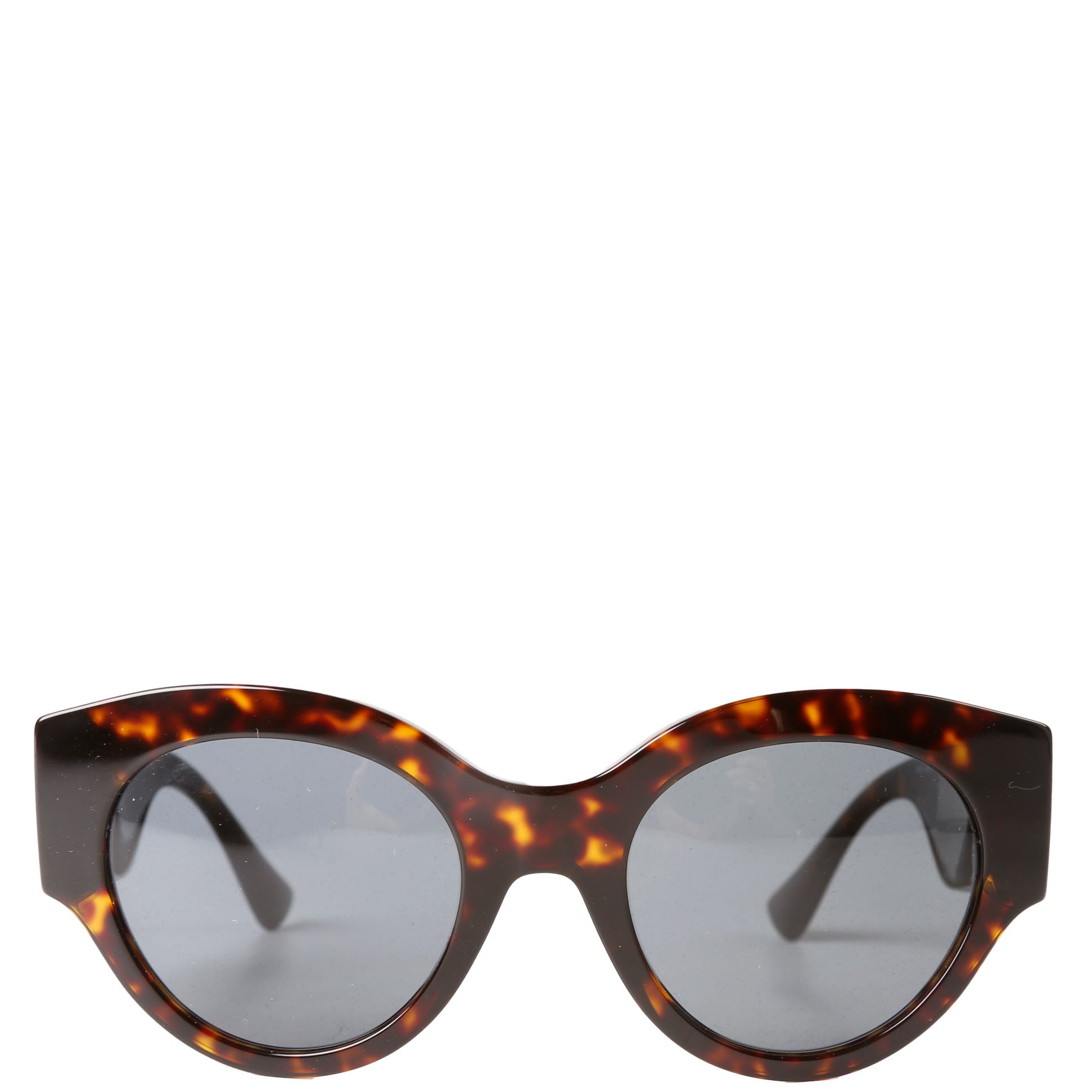 MOD4438-B Medusa Cat Eye Sunglasses Brown/Gold