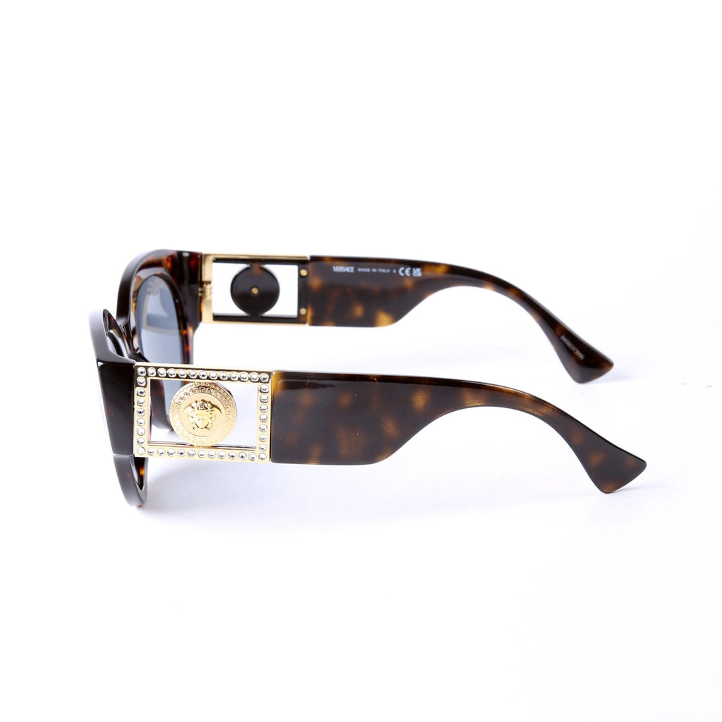 MOD4438-B Medusa Cat Eye Sunglasses Brown/Gold
