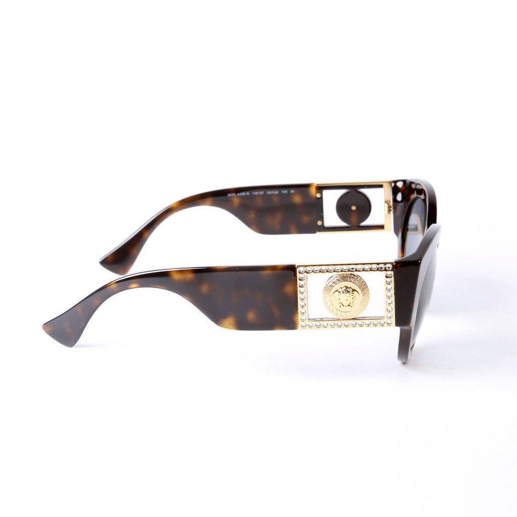 MOD4438-B Medusa Cat Eye Sunglasses Brown/Gold