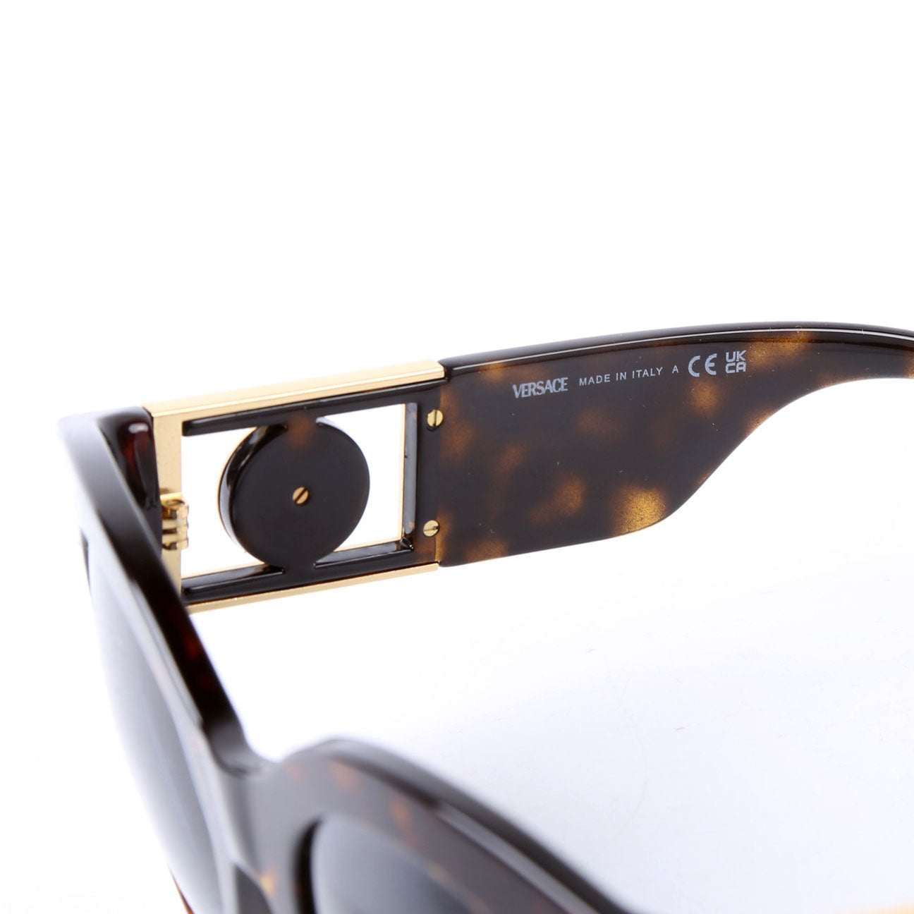 MOD4438-B Medusa Cat Eye Sunglasses Brown/Gold