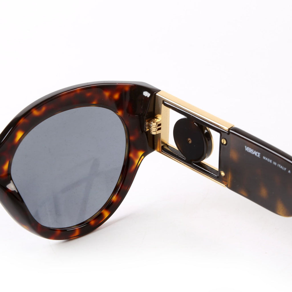 MOD4438-B Medusa Cat Eye Sunglasses Brown/Gold