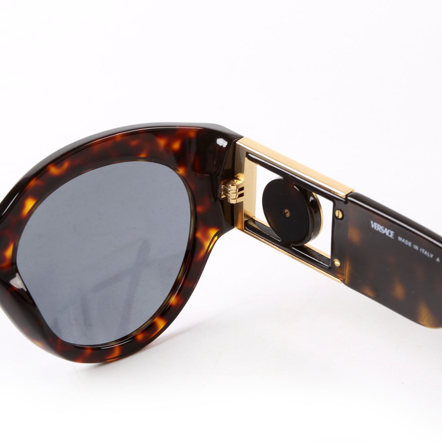 MOD4438-B Medusa Cat Eye Sunglasses Brown/Gold