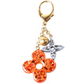Glam Flower Resin Charm Gold/Multicolor