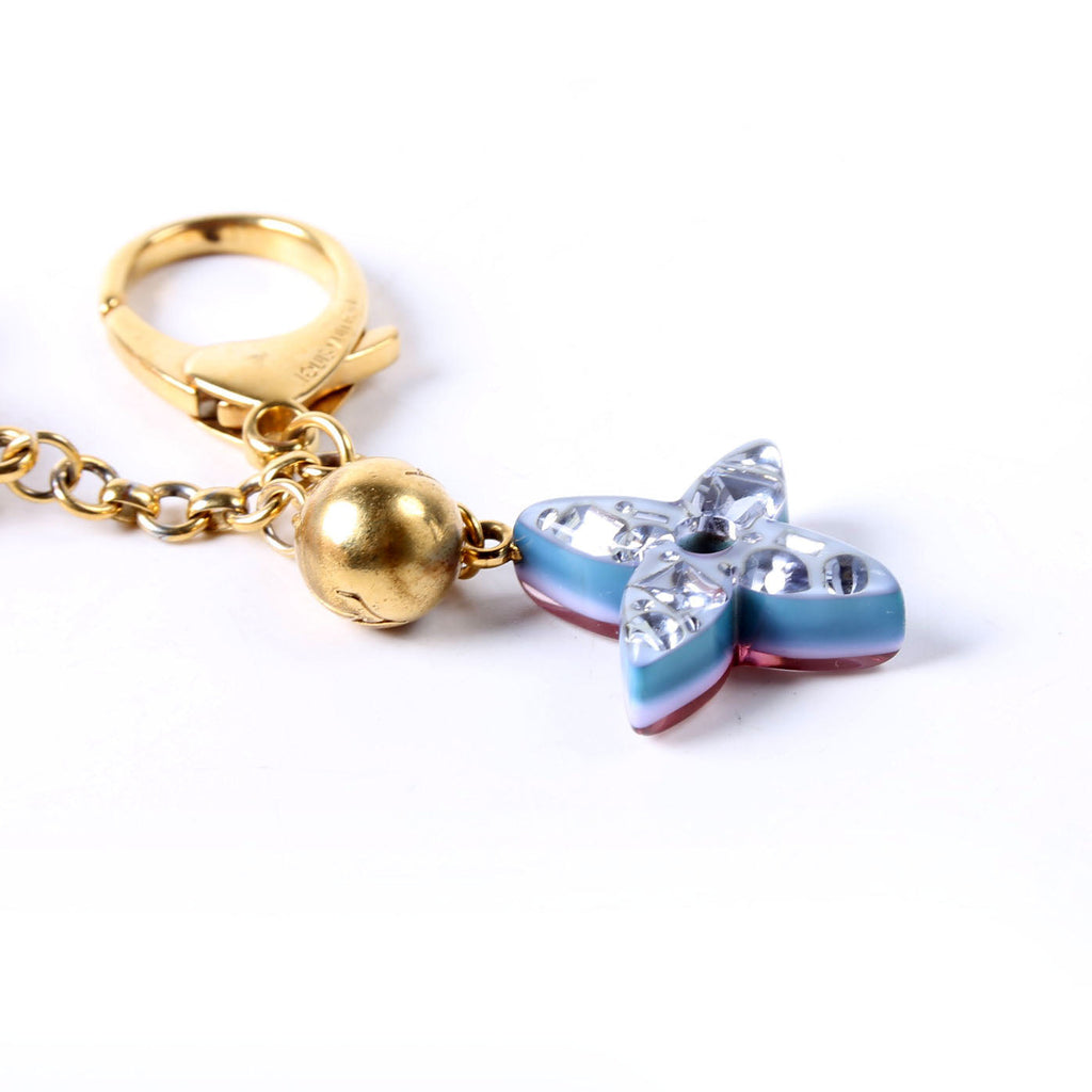 Glam Flower Resin Charm Gold/Multicolor