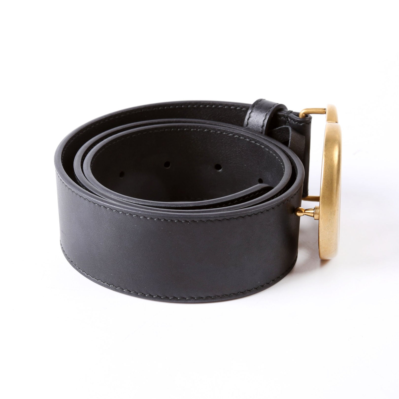 Gucci 400593 Marmont GG Leather Belt Size 70/28 Black