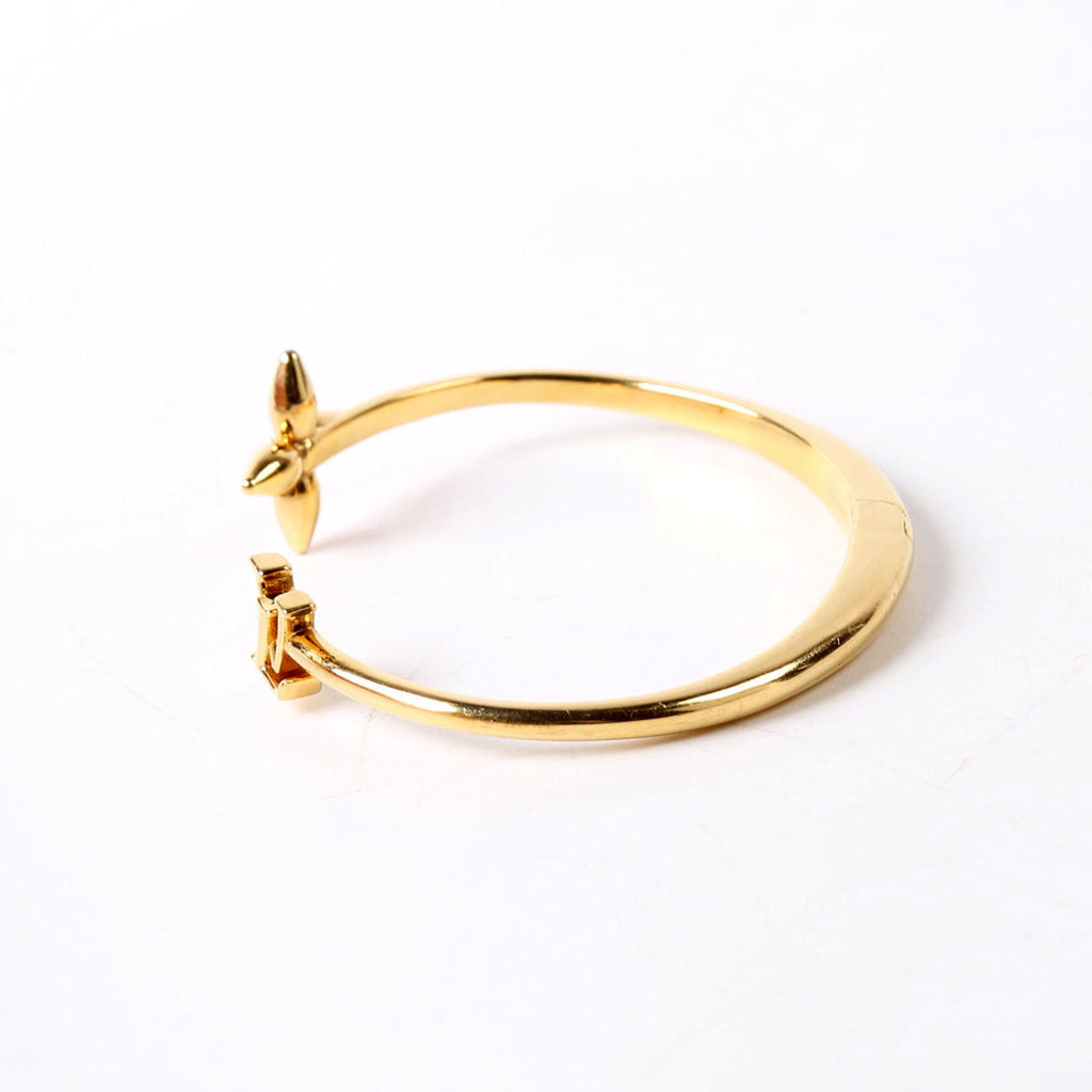 Louisette Signature Bracelet Size M Gold/Pink