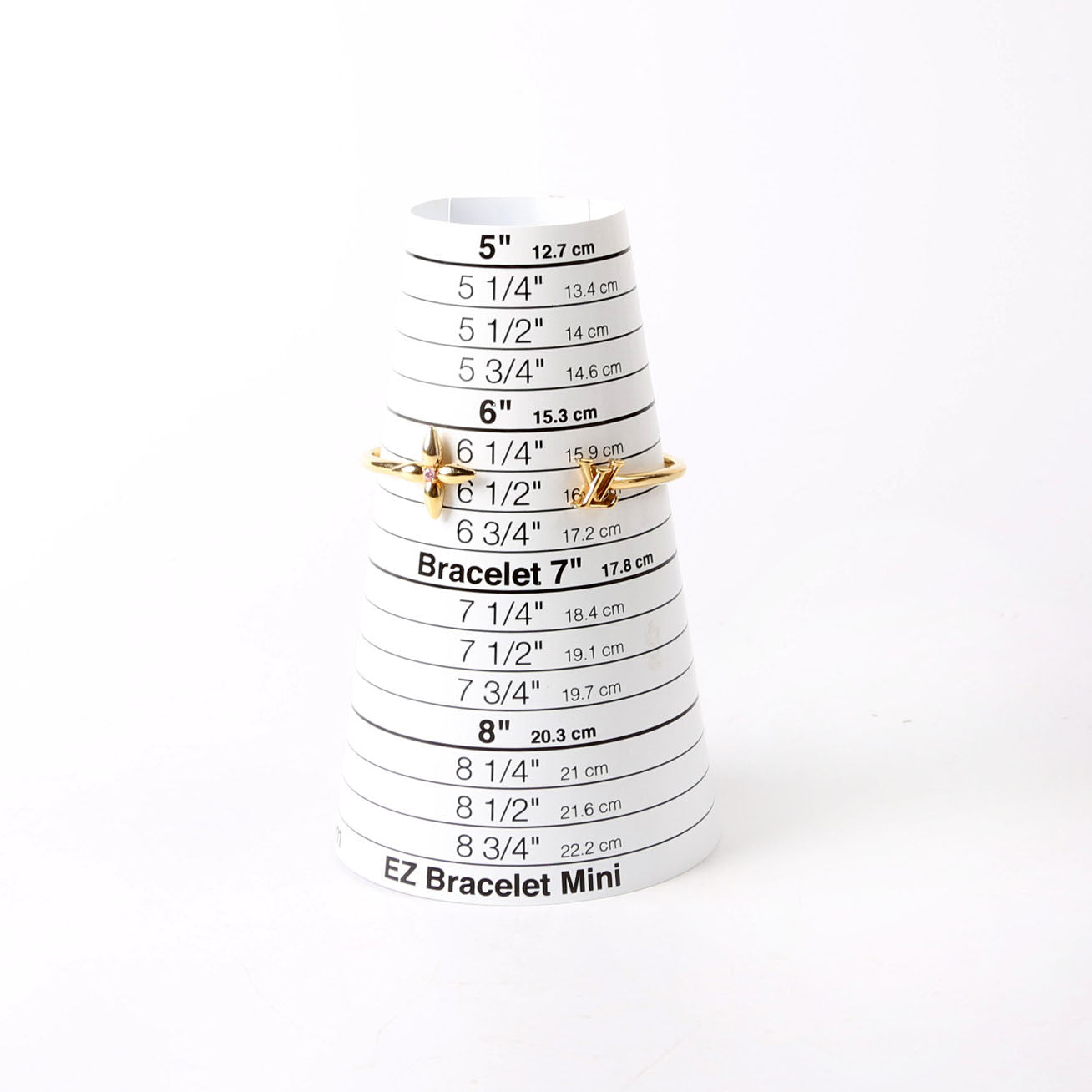 Louisette Signature Bracelet Size M Gold/Pink