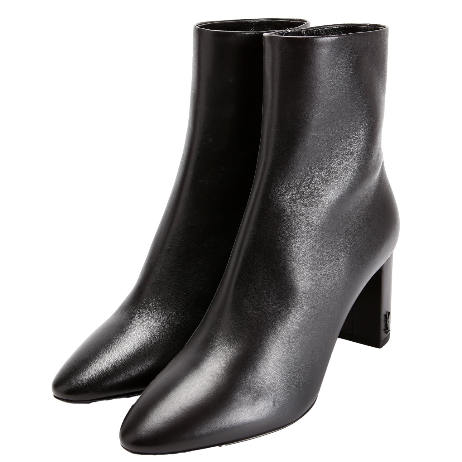 SAINT LAURENT LouLou Ankle Zip Booties Size 39