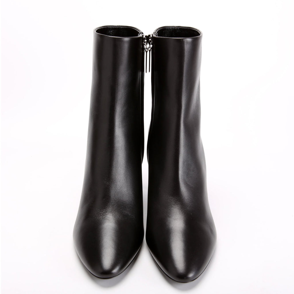 SAINT LAURENT LouLou Ankle Zip Booties Size 39
