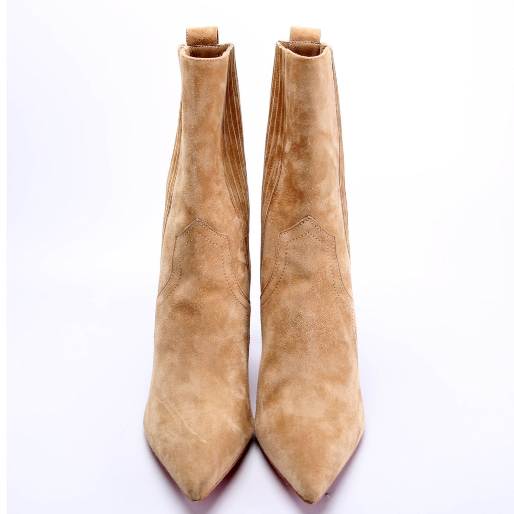 Santigag Suede 85MM Boots Size 38.5