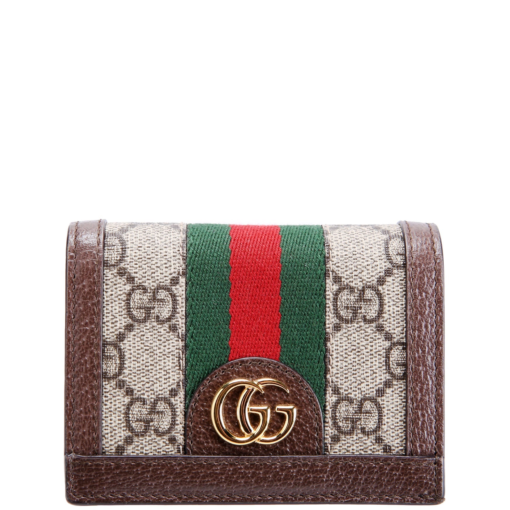 Gucci 523155 Ophidia GG Card Case Wallet