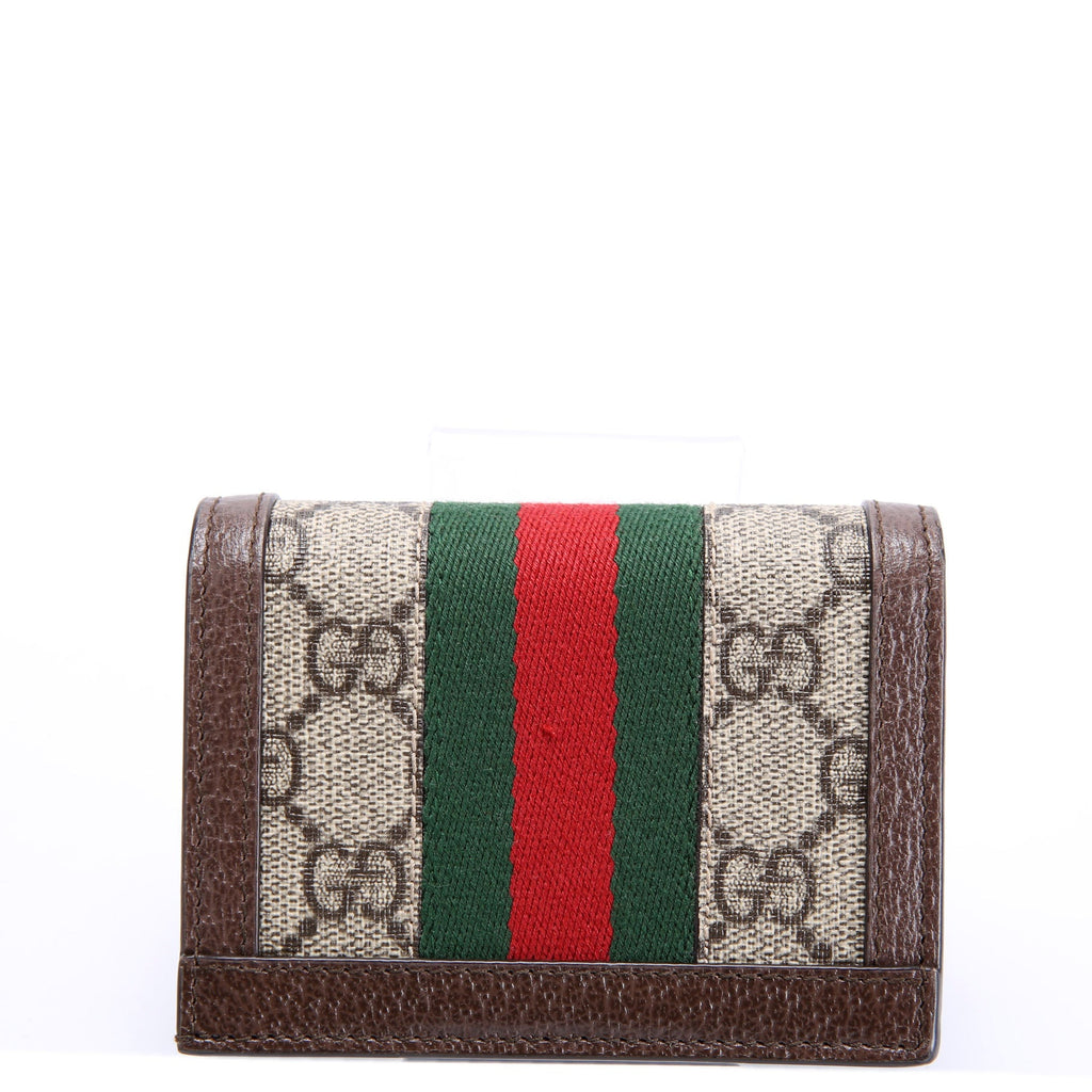 Gucci 523155 Ophidia GG Card Case Wallet