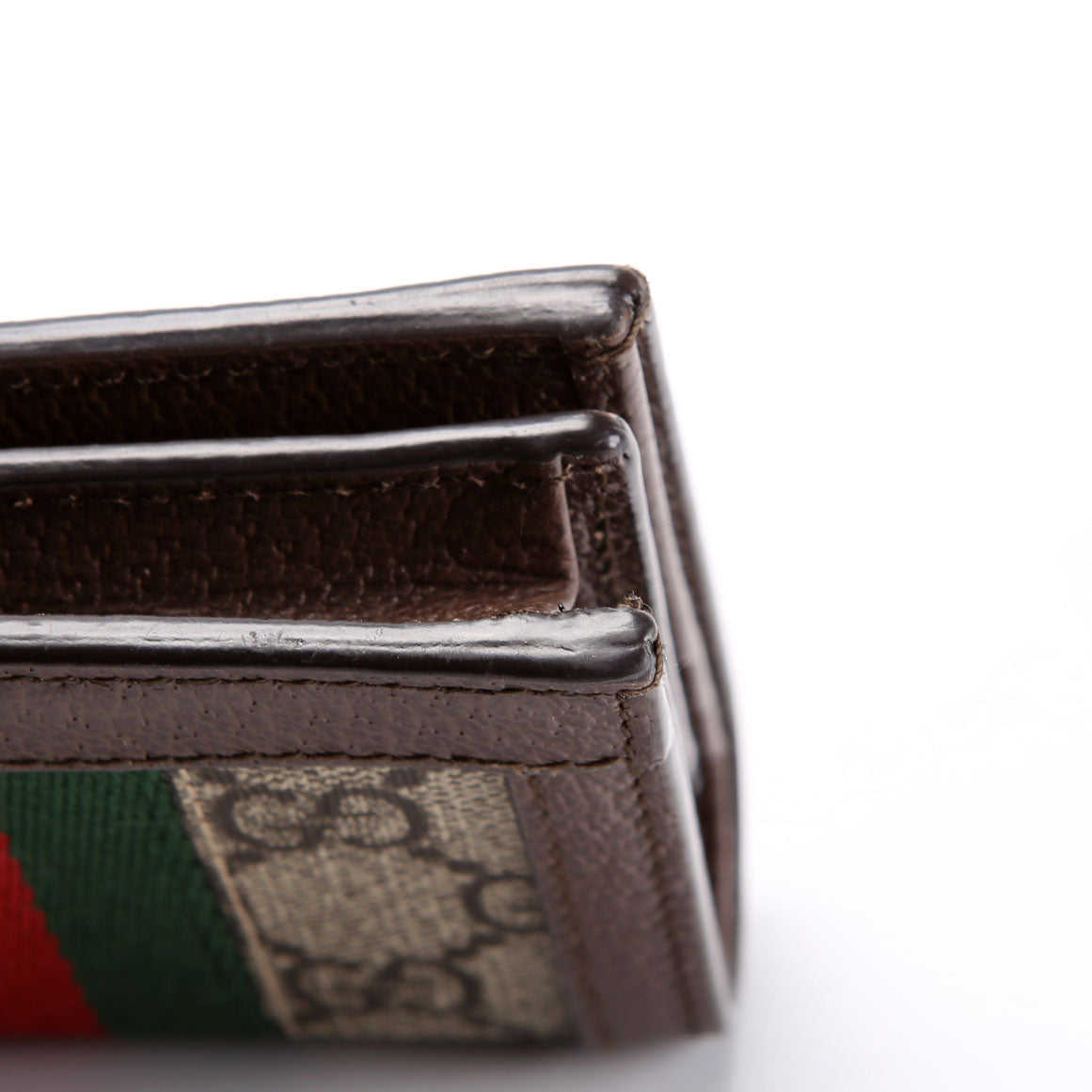 Gucci 523155 Ophidia GG Card Case Wallet