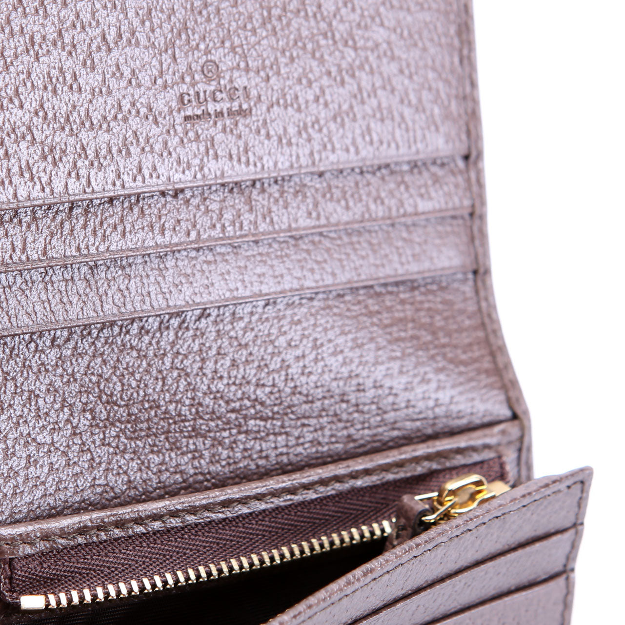 Gucci 523155 Ophidia GG Card Case Wallet