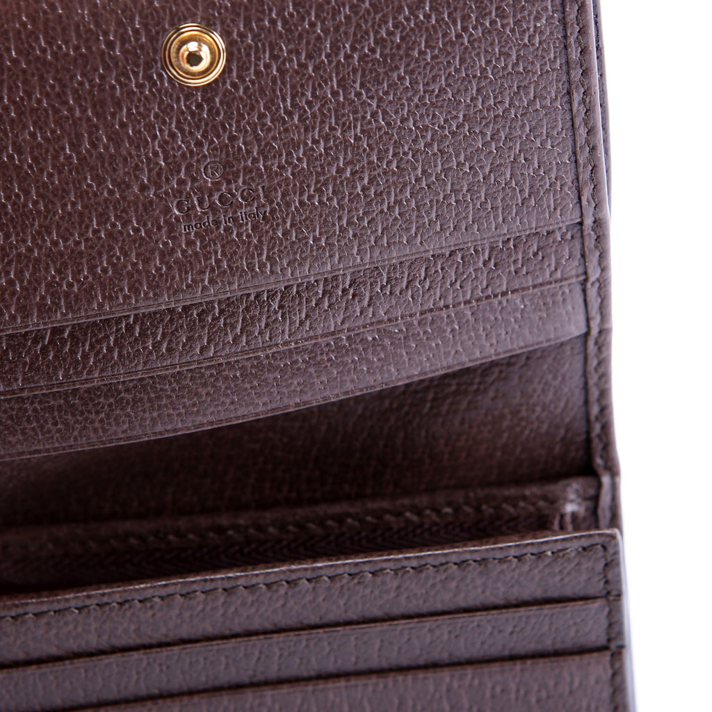 Gucci 523155 Ophidia GG Card Case Wallet